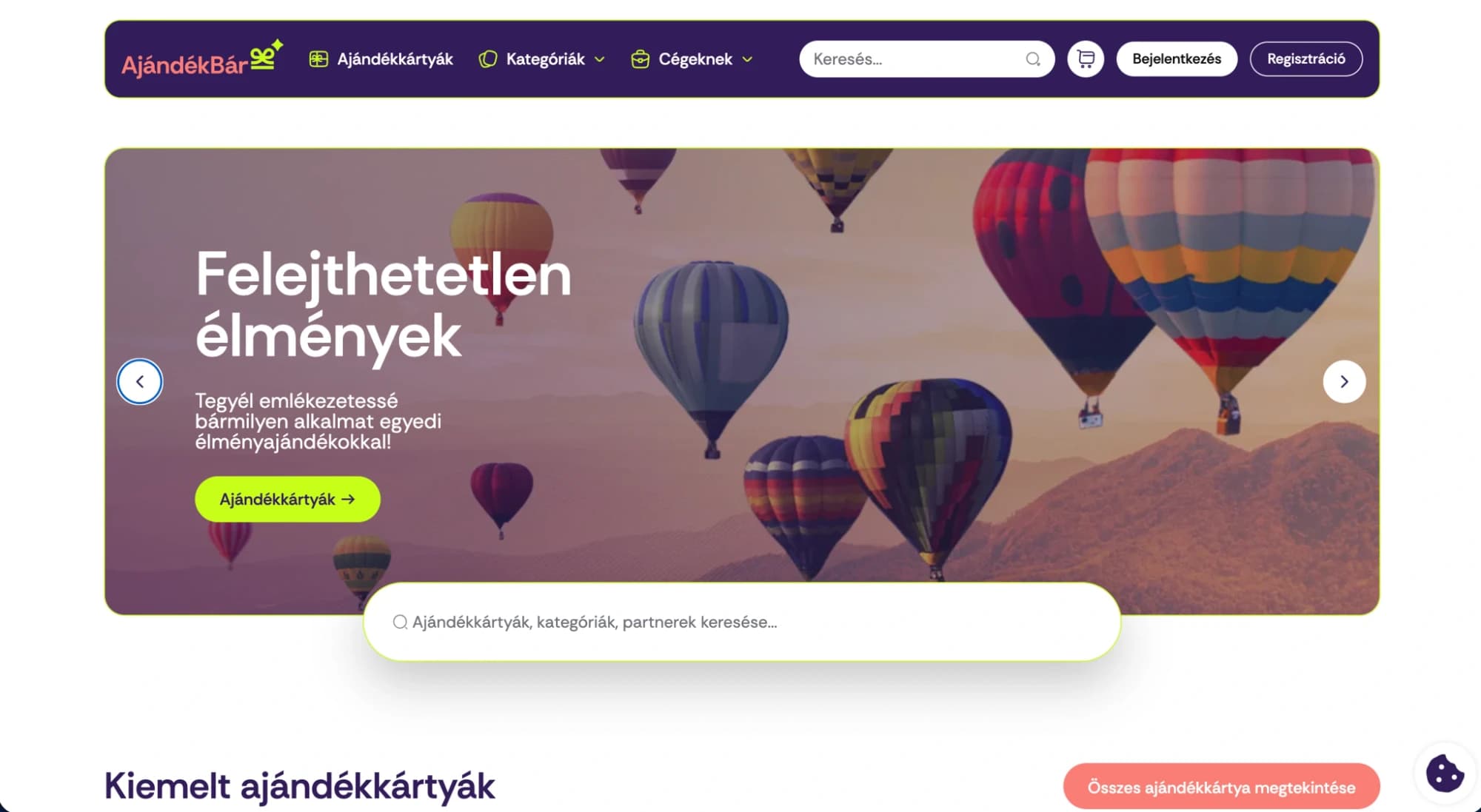 Ajándékbár — A three-tier gift card platform with zero manual administration