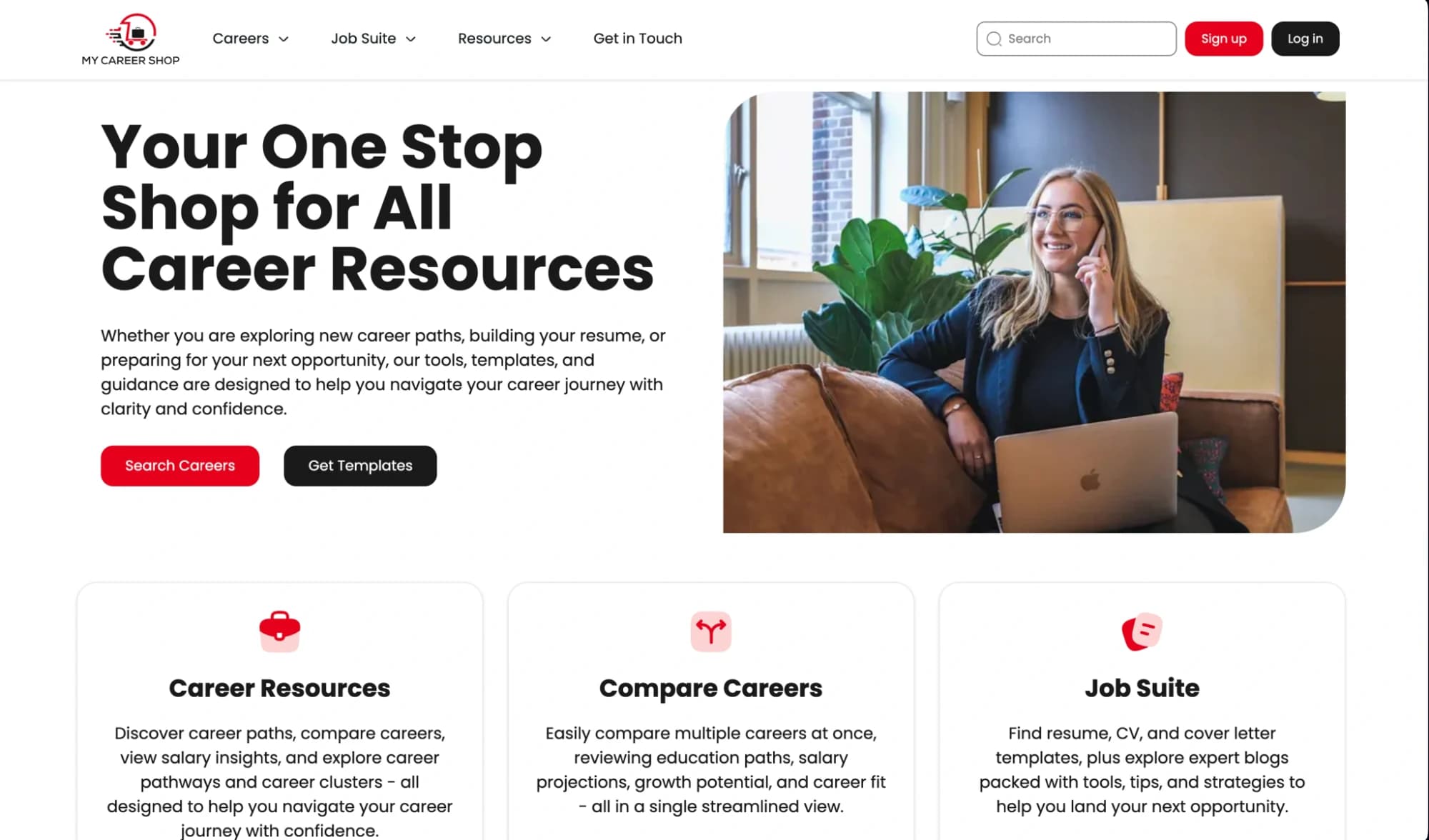 My Career Shop — A career guidance platform that earns traffic as it helps people