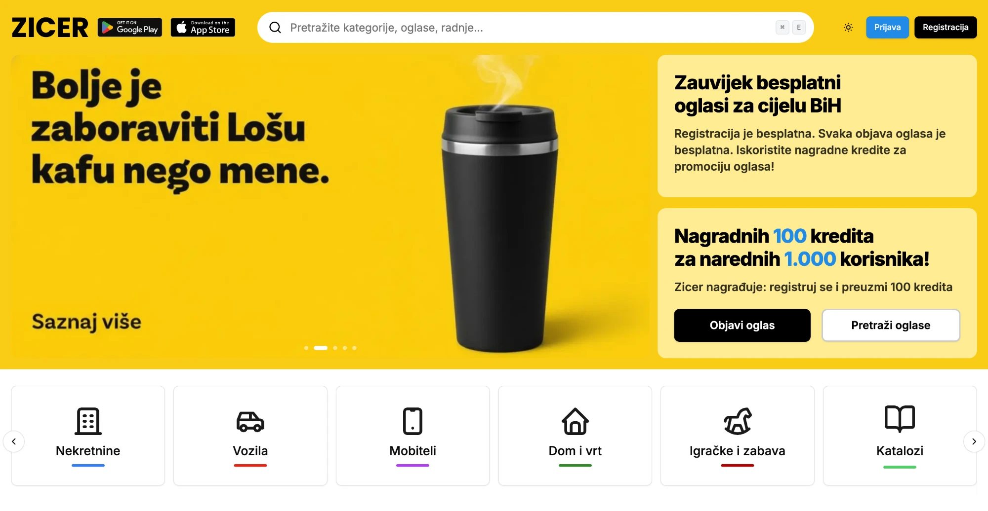 Zicer — A Bosnian digital product redesigned around real user needs